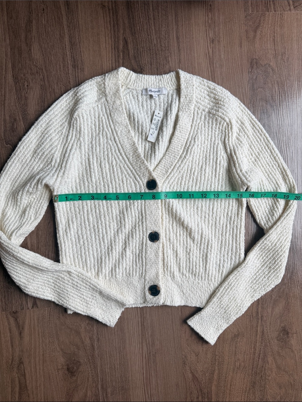 NWT Madewell Boucle Knit Cardigan Small